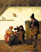 johan, Peasants smoking and making music in an inn